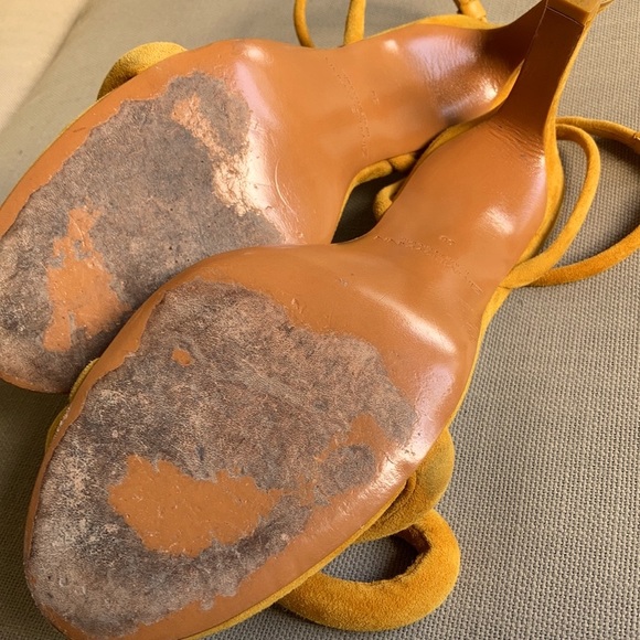 🔅host pick🔅ZIMMERMANN sculptural bow Heeled Sandals size 38 - Picture 9 of 10